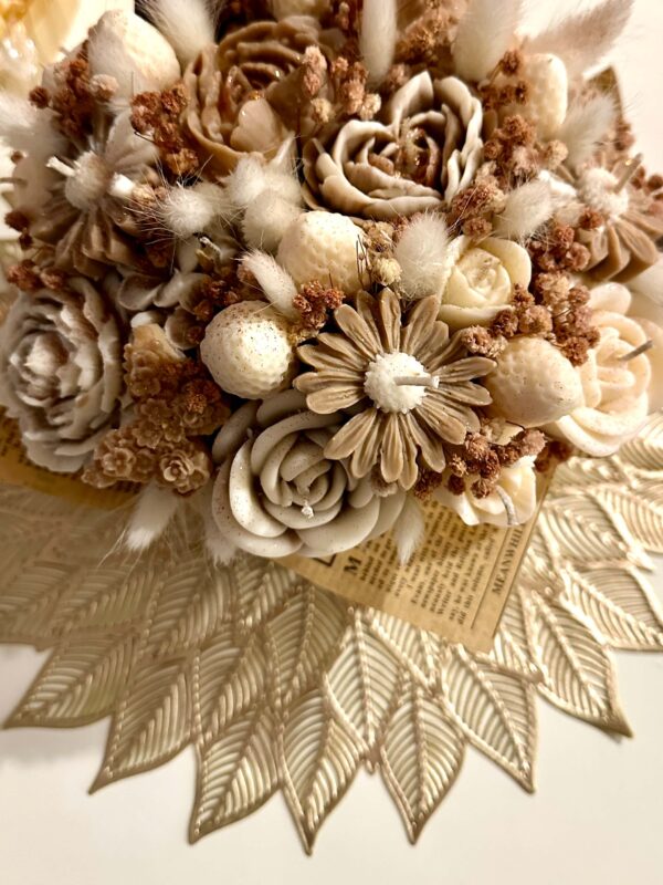 Lilled pruun-beez M-2 (1) (1) Küünlakimp M "Romantiline unistus"